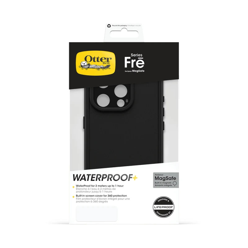 Otterbox Fre MagSafe Case For iPhone 15 Pro - Black