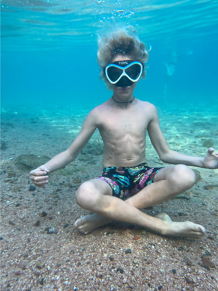 Kids Tidal Mask with Anti-Fog Technology