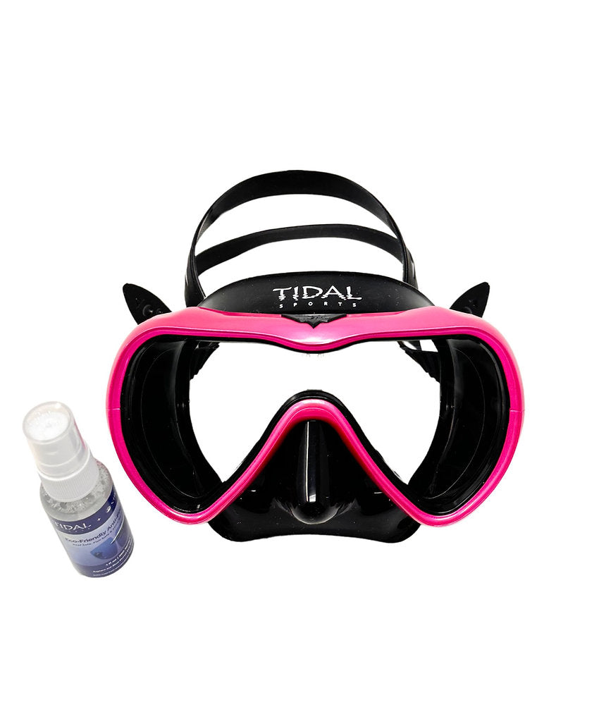 Single Lens Tidal Mask with Advanced Anti-Fog Technology