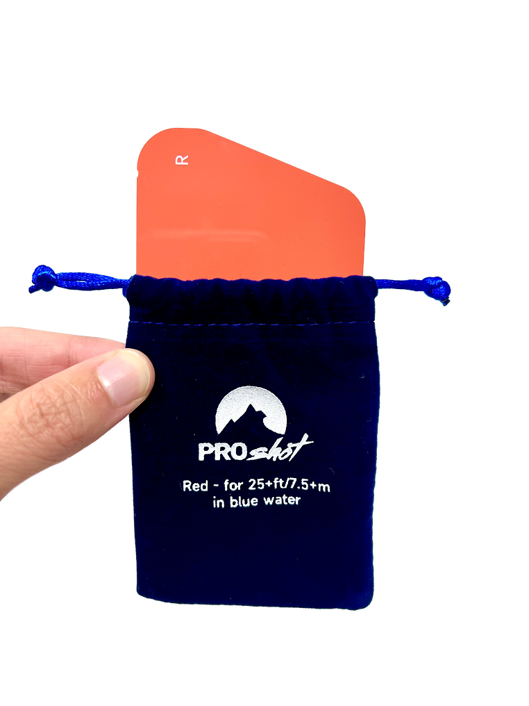 Red Filter 3 Pack for ProShot Dive 2.0 Case