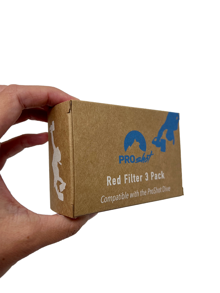 Red Filter 3 Pack for ProShot Dive 2.0 Case