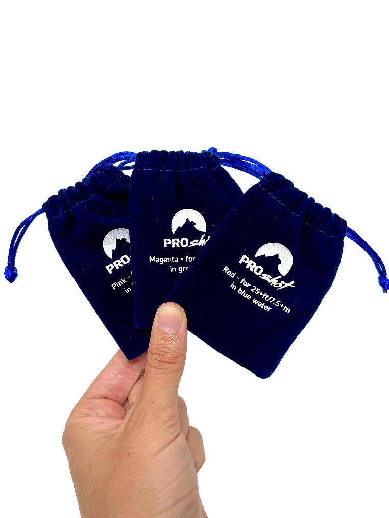 Red Filter 3 Pack for ProShot Dive 2.0 Case