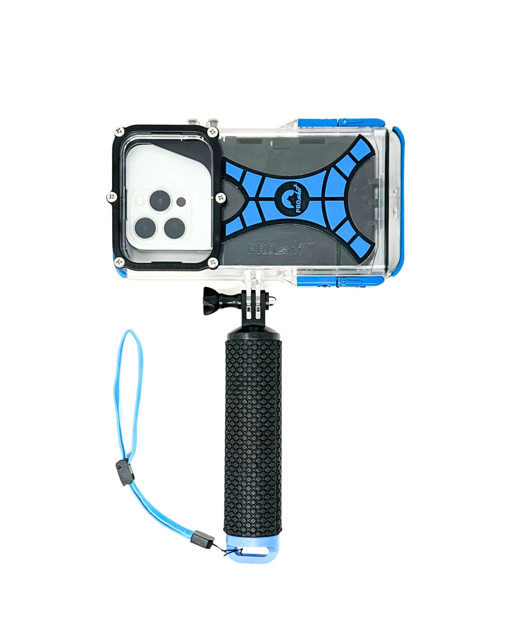 ProShot Dive 2.0 Compatible with ALL iPhone Models with Floating Hand Grip