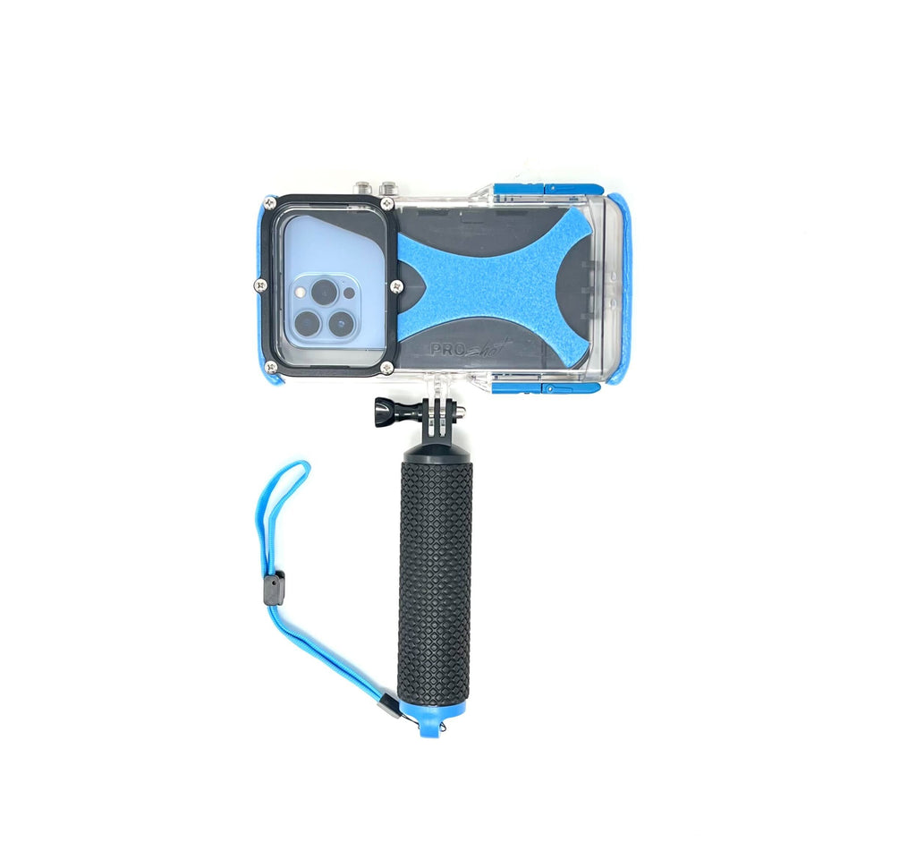 ProShot Dive Compatible with ALL iPhone Models with Floating Hand Grip