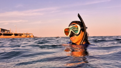 Single Lens Tidal Mask with Advanced Anti-Fog Technology