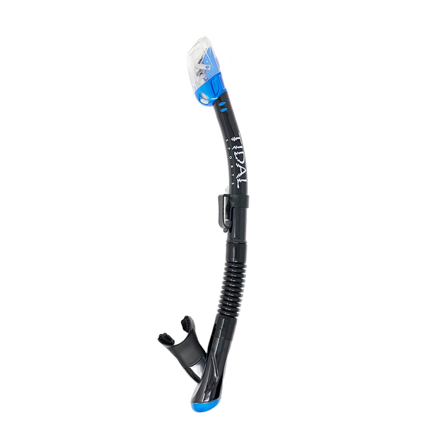 Tidal Sports Dry Snorkel, lightweight, easy breathing, for snorkeling ...